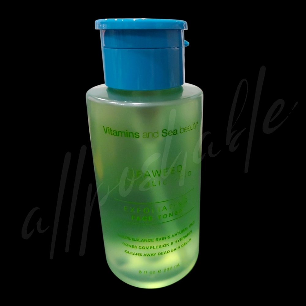 Vitamins and Sea Beauty Seaweed Exfoliating Face Toner